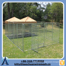Baochuan-- wholesale 2 sections animals fence pens big dog playing cages waterproof pets kennels